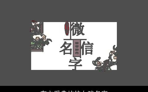 有文采典故的女孩名字