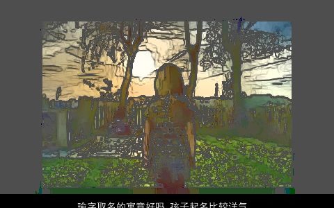 瑜字取名的寓意好吗 孩子起名比较洋气的名字大全 寓意洋气的宝宝名字大全最新