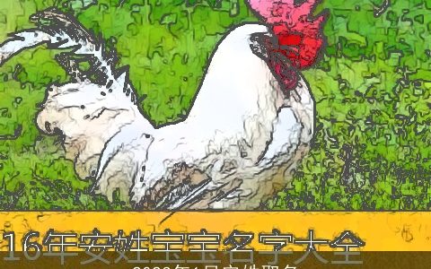 2023年1月安姓取名