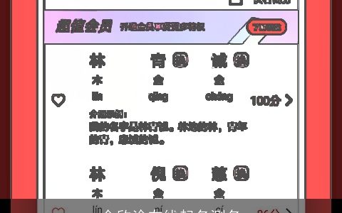 金欣渝在线起名测名