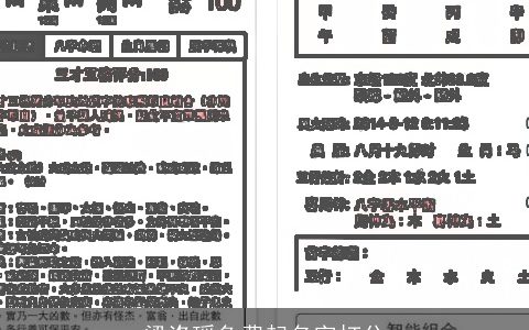 梁洛瑗免费起名字打分