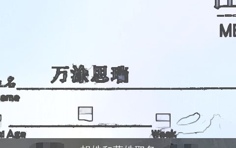 胡姓和蓝姓取名