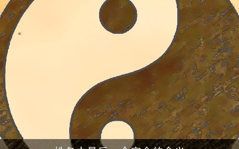 姓名中最后一个字金的含义