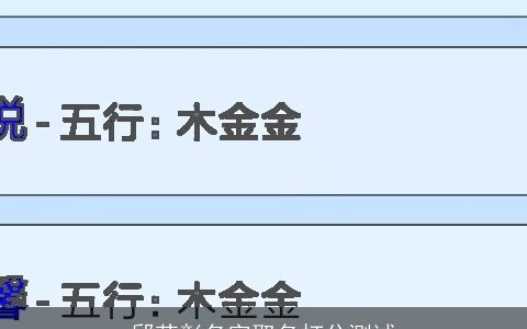 邱苕彰名字取名打分测试