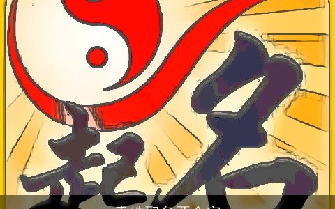 袁姓取名两个字