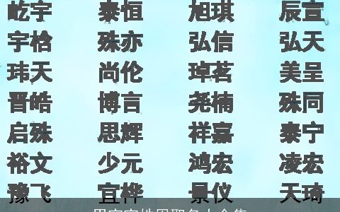 男宝宝姓周取名大全集