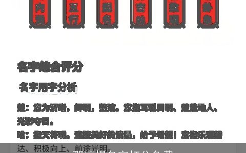 邵婷煜名字打分免费