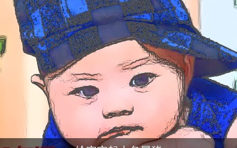 给宝宝起小名属猪