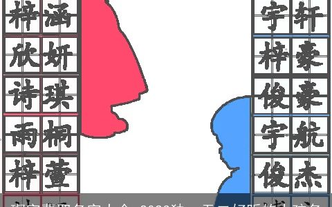 璨字辈取名字大全 2023独一无二好听的小孩名