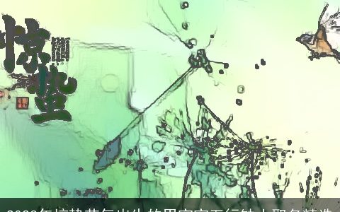 2023年惊蛰节气出生的男宝宝五行缺土取名精选