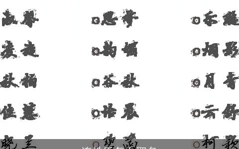 连姓氏怎么取名