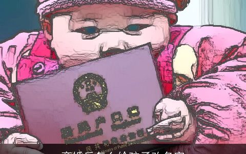 离婚后怎么给孩子改名字