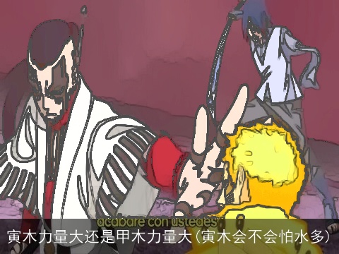 寅木力量大还是甲木力量大(寅木会不会怕水多)