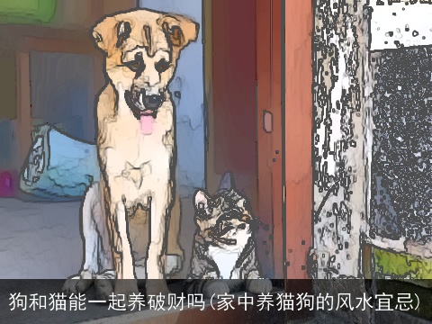 狗和猫能一起养破财吗(家中养猫狗的风水宜忌)