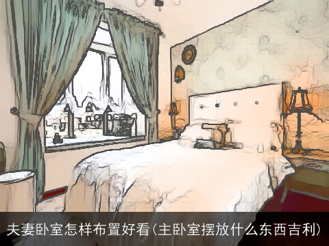 夫妻卧室怎样布置好看(主卧室摆放什么东西吉利)