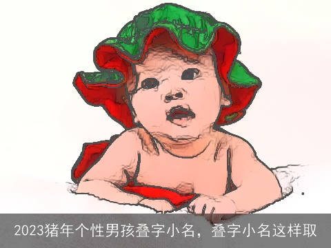 2023猪年个性男孩叠字小名，叠字小名这样取