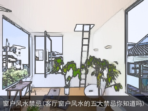 窗户风水禁忌(客厅窗户风水的五大禁忌你知道吗)