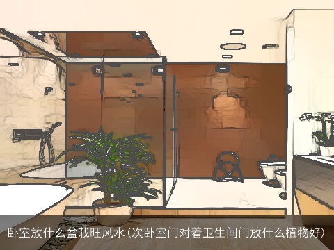 卧室放什么盆栽旺风水(次卧室门对着卫生间门放什么植物好)