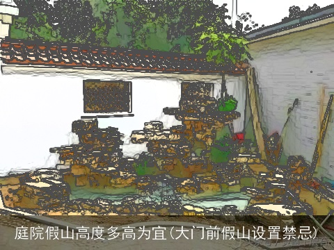 庭院假山高度多高为宜(大门前假山设置禁忌)