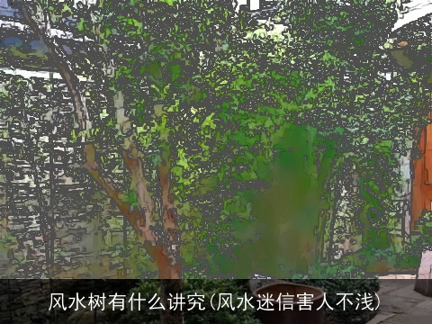 风水树有什么讲究(风水迷信害人不浅)