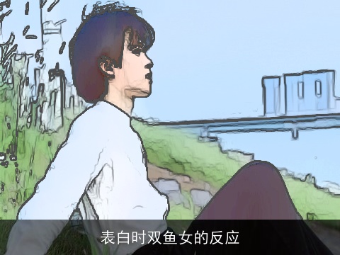 表白时双鱼女的反应