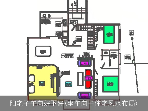阳宅子午向好不好(坐午向子住宅风水布局)