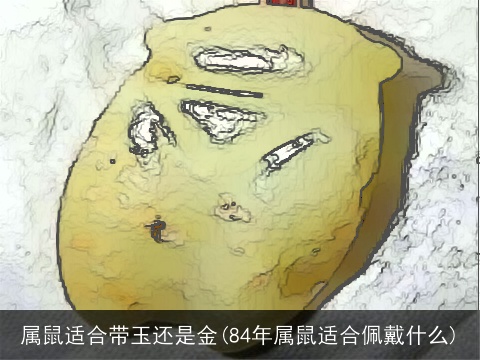 属鼠适合带玉还是金(84年属鼠适合佩戴什么)