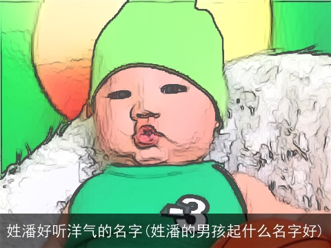 姓潘好听洋气的名字(姓潘的男孩起什么名字好)