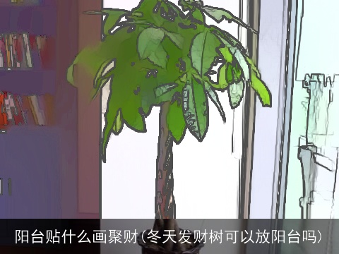 阳台贴什么画聚财(冬天发财树可以放阳台吗)
