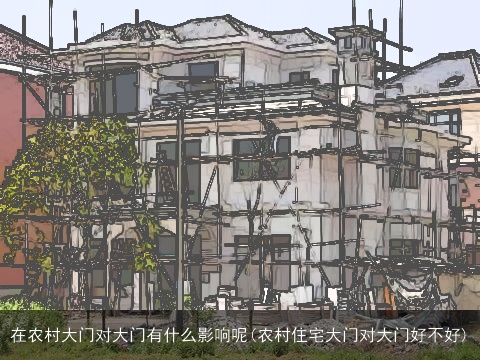 在农村大门对大门有什么影响呢(农村住宅大门对大门好不好) 在农村大门对大门有什么影响呢(农村住宅大门对大门好不好)