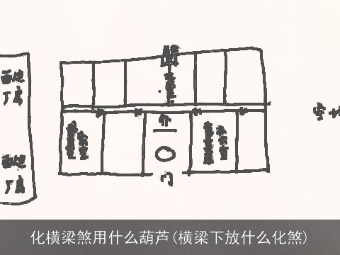 化横梁煞用什么葫芦(横梁下放什么化煞)