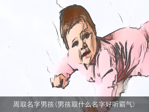 周取名字男孩(男孩取什么名字好听霸气)