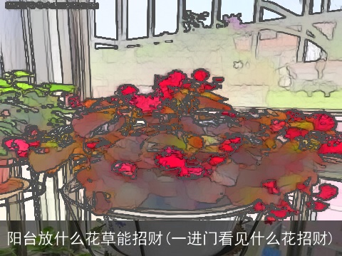 阳台放什么花草能招财(一进门看见什么花招财)