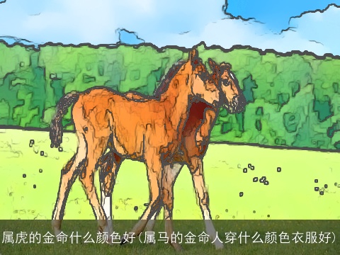 属虎的金命什么颜色好(属马的金命人穿什么颜色衣服好)