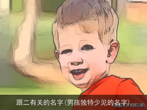 跟二有关的名字(男孩独特少见的名字)