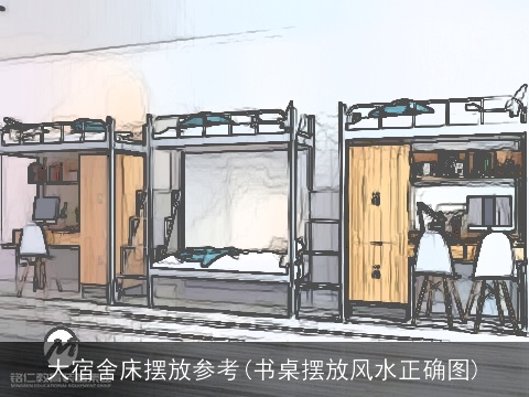 大宿舍床摆放参考(书桌摆放风水正确图)