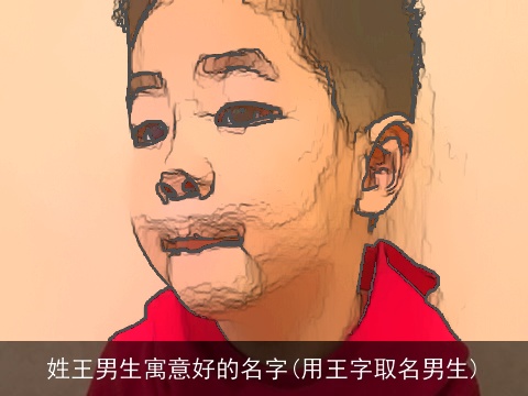 姓王男生寓意好的名字(用王字取名男生)