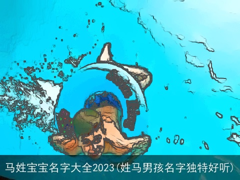 马姓宝宝名字大全2023(姓马男孩名字独特好听)