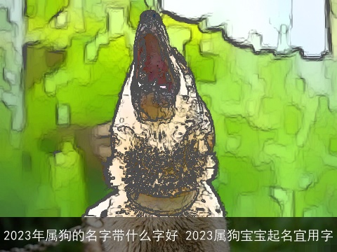 2023年属狗的名字带什么字好 2023属狗宝宝起名宜用字