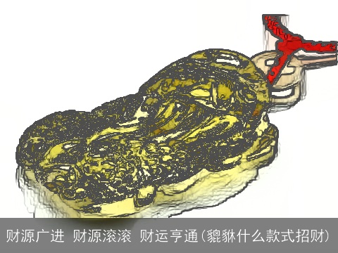 财源广进 财源滚滚 财运亨通(貔貅什么款式招财)
