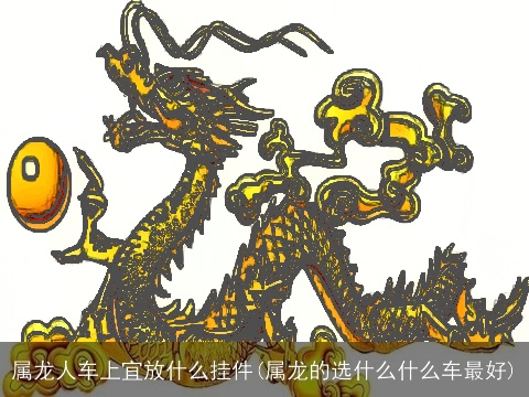 属龙人车上宜放什么挂件(属龙的选什么什么车最好)