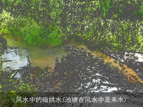 风水中的暗拱水(池塘在风水中是来水)