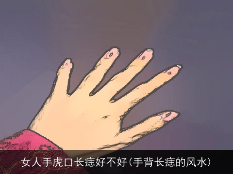 女人手虎口长痣好不好(手背长痣的风水)