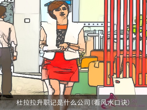 杜拉拉升职记是什么公司(看风水口诀)