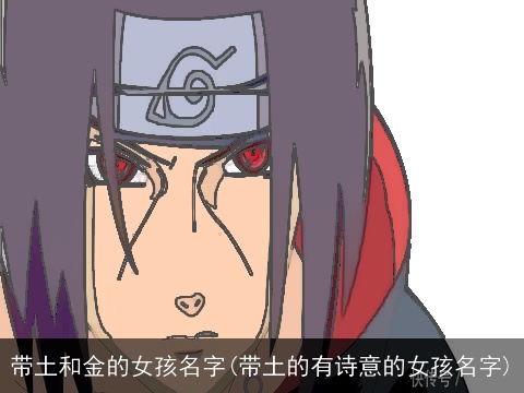带土和金的女孩名字(带土的有诗意的女孩名字)