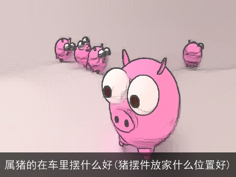 属猪的在车里摆什么好(猪摆件放家什么位置好)
