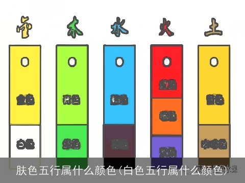 肤色五行属什么颜色(白色五行属什么颜色)