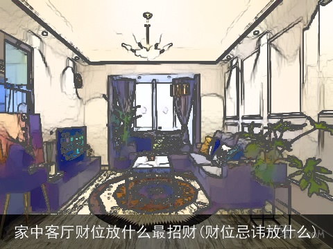 家中客厅财位放什么最招财(财位忌讳放什么)