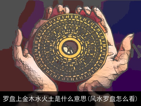 罗盘上金木水火土是什么意思(风水罗盘怎么看)