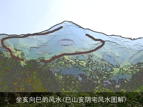 坐亥向巳的风水(巳山亥阴宅风水图解)